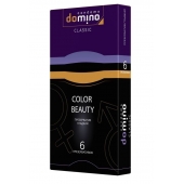 Разноцветные презервативы DOMINO Colour Beauty - 6 шт. - Domino - купить с доставкой в Златоусте