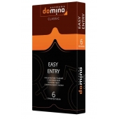 Презервативы с увеличенным количеством смазки DOMINO Easy Entry - 6 шт. - Domino - купить с доставкой в Златоусте