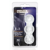 Прозрачный фигурный мастурбатор Master Stroker - Blush Novelties - в Златоусте купить с доставкой