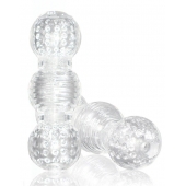 Прозрачный фигурный мастурбатор Master Stroker - Blush Novelties - в Златоусте купить с доставкой