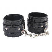 Черные наручники Surrender Wrist Restraints - Chisa - купить с доставкой в Златоусте