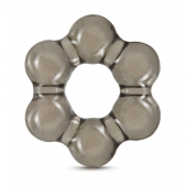 Дымчатое эрекционное кольцо Stay Hard Thick Bead Cock Ring - Blush Novelties - в Златоусте купить с доставкой