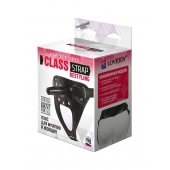 Черный пояс для насадок CLASS STRAP Restyling - LOVETOY (А-Полимер) - купить с доставкой в Златоусте