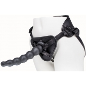 Пояс харнесс BEST UNI strap с 2 насадками - 18 и 22 см. - LOVETOY (А-Полимер) - купить с доставкой в Златоусте