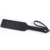 Черная гладкая шлепалка SEX - 35 см. - Sitabella - купить с доставкой в Златоусте