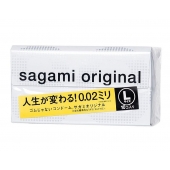 Презервативы Sagami Original 0.02 L-size увеличенного размера - 10 шт. - Sagami - купить с доставкой в Златоусте