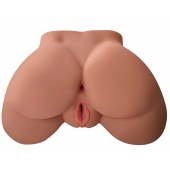 Кофейный мастурбатор-полуторс Perfect Ass Masturbator - Pipedream - в Златоусте купить с доставкой