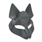 Серая маска Wolf с клепками - Sitabella - купить с доставкой в Златоусте