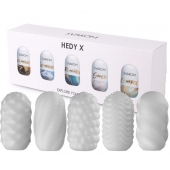 Набор из 5 мастурбаторов Hedy X5 Mixed - Svakom - в Златоусте купить с доставкой