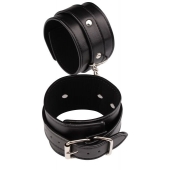 Черные оковы Classic Ankle Cuffs - Chisa - купить с доставкой в Златоусте