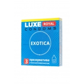 Текстурированные презервативы LUXE Royal Exotica - 3 шт. - Luxe - купить с доставкой в Златоусте
