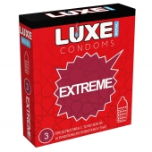 Текстурированные презервативы LUXE Royal Extreme - 3 шт. - Luxe - купить с доставкой в Златоусте