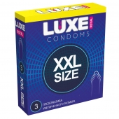Презервативы увеличенного размера LUXE Royal XXL Size - 3 шт. - Luxe - купить с доставкой в Златоусте