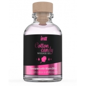 Массажный гель с согревающим эффектом Cotton Candy - 30 мл. - INTT - купить с доставкой в Златоусте