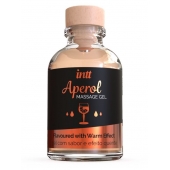 Массажный гель с согревающим эффектом Aperol - 30 мл. - INTT - купить с доставкой в Златоусте