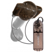 Дымчатый вибростимулятор головки пениса Dual Vibrating Head Teaser - Pipedream - в Златоусте купить с доставкой