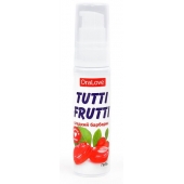Гель-смазка Tutti-frutti со вкусом барбариса - 30 гр. - Биоритм - купить с доставкой в Златоусте
