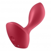 Красный вибромассажёр простаты Satisfyer Backdoor Lover - 14 см. - Satisfyer - в Златоусте купить с доставкой
