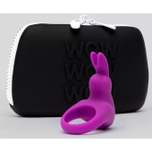 Фиолетовое эрекционное виброкольцо Happy Rabbit Cock Ring Kit - Happy Rabbit - в Златоусте купить с доставкой