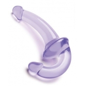 Фиолетовый безремневой страпон Strapless Strap-On - Lux Fetish - купить с доставкой в Златоусте