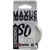 Экстремально тонкие презервативы в железном кейсе MAXUS Extreme Thin - 3 шт. - Maxus - купить с доставкой в Златоусте