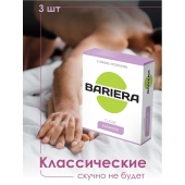 Классические презервативы Bariera Classic - 3 шт. - Bariera - купить с доставкой в Златоусте