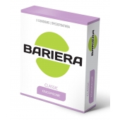 Классические презервативы Bariera Classic - 3 шт. - Bariera - купить с доставкой в Златоусте