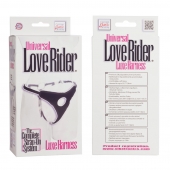 Трусы для страпона с универсальным креплением Universal Love Rider Luxe Harness - California Exotic Novelties - купить с доставкой в Златоусте