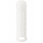 Белый фаллоудлинитель Homme Long - 15,5 см. - Lola Games - в Златоусте купить с доставкой