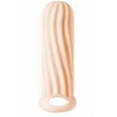 Телесный фаллоудлинитель Homme Wide - 13 см. - Lola Games - в Златоусте купить с доставкой