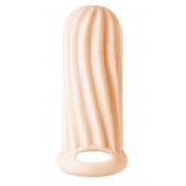 Телесный фаллоудлинитель Homme Wide - 11 см. - Lola Games - в Златоусте купить с доставкой