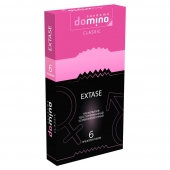 Презервативы с точками и рёбрышками DOMINO Classic Extase - 6 шт. - Domino - купить с доставкой в Златоусте