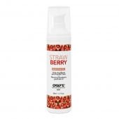 Разогревающее массажное масло  с ароматом клубники Gourmet Strawberry - 50 мл. - Exsens - купить с доставкой в Златоусте
