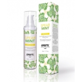 Разогревающее массажное масло Gourmet Spearmint Organic с органическими ингредиентами - 50 мл. - Exsens - купить с доставкой в Златоусте