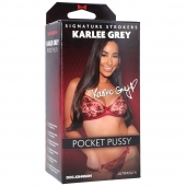 Мастурбатор-вагина Karlee Grey ULTRASKYN Pocket Pussy - Doc Johnson - в Златоусте купить с доставкой