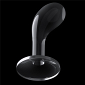 Прозрачный стимулятор простаты Flawless Clear Prostate Plug - 15 см. - Lovetoy - в Златоусте купить с доставкой