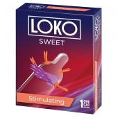 Стимулирующая насадка на пенис LOKO SWEET с возбуждающим эффектом - Sitabella - в Златоусте купить с доставкой