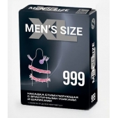 Стимулирующая насадка на пенис MEN SIZE 999 - Sitabella - в Златоусте купить с доставкой