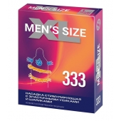 Стимулирующая насадка на пенис MEN SIZE 333 - Sitabella - в Златоусте купить с доставкой