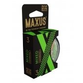 Презервативы в пластиковом кейсе MAXUS AIR Mixed - 3 шт. - Maxus - купить с доставкой в Златоусте