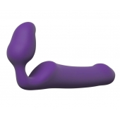 Фиолетовый безремневой страпон Queens L - Adrien Lastic - купить с доставкой в Златоусте
