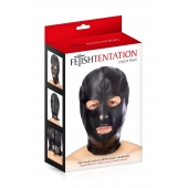 Маска-шлем с прорезями для глаз и рта - Fetish Tentation - купить с доставкой в Златоусте