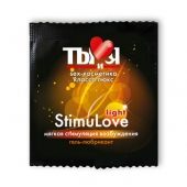 Разогревающий гель-лубрикант Stimulove Light в одноразовой упаковке - 4 гр. - Биоритм - купить с доставкой в Златоусте