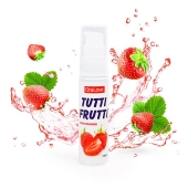 Гель-смазка Tutti-frutti с земляничным вкусом - 30 гр. - Биоритм - купить с доставкой в Златоусте