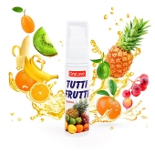 Гель-смазка Tutti-frutti со вкусом тропических фруктов - 30 гр. - Биоритм - купить с доставкой в Златоусте