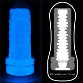 Светящийся в темноте мастурбатор Lumino Play Masturbator Ribbed - Lovetoy - в Златоусте купить с доставкой