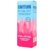 Увлажняющий лубрикант на водной основе Intim in the city Hyaluronic - 60 гр. - Биоритм - купить с доставкой в Златоусте