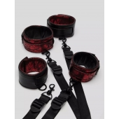 Изысканный набор фиксаций на кровати Reversible Under Mattress Restraint Set - Fifty Shades of Grey - купить с доставкой в Златоусте