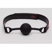 Кляп-шар на двусторонних ремешках Reversible Silicone Ball Gag - Fifty Shades of Grey - купить с доставкой в Златоусте