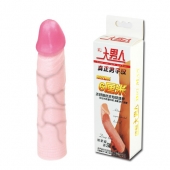 Удлиняющая насадка на пенис Deep Love - 21,5 см. - Baile - в Златоусте купить с доставкой